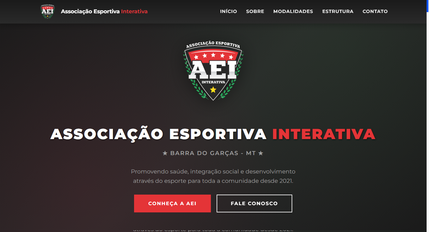 Site Esportivo